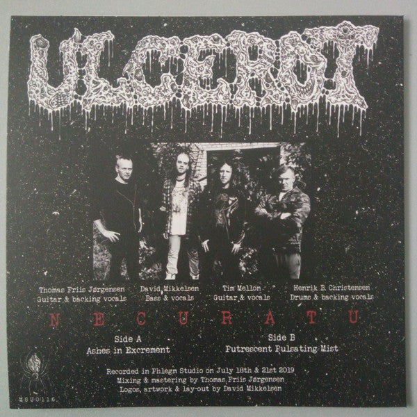 Ulcerot : Necuratu (7", EP, Cle)