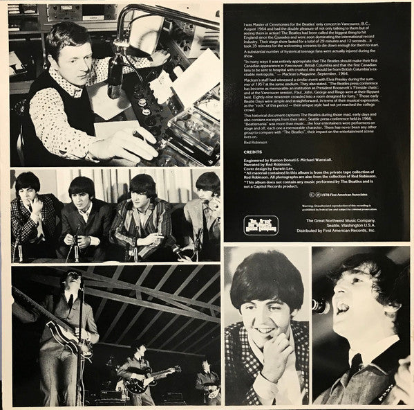 The Beatles, Red Robinson : Beatle Talk... (LP)