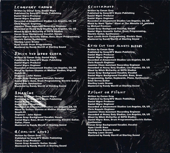 Conan Gray : Kid Krow (CD, Album)