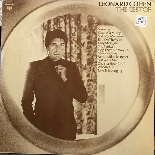 Leonard Cohen : The Best Of (LP, Comp, San)