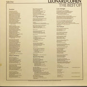 Leonard Cohen : The Best Of (LP, Comp, San)