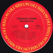 Leonard Cohen : The Best Of (LP, Comp, San)