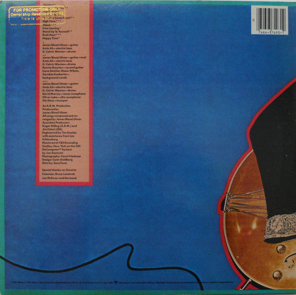 James Blood Ulmer : Free Lancing (LP, Album)