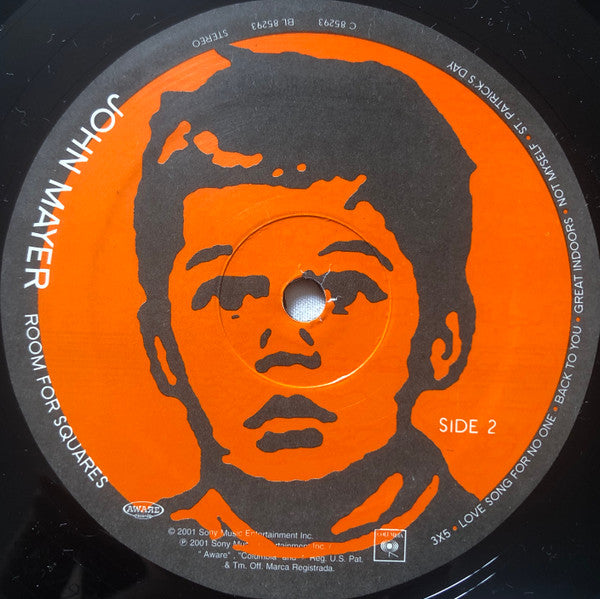 John Mayer : Room For Squares (LP, Album, RE)