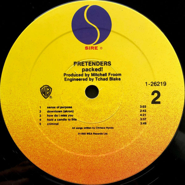 Pretenders* : Packed! (LP, Album, Spe)