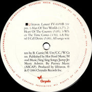 Ultravox : Lament (LP, Album, Car)