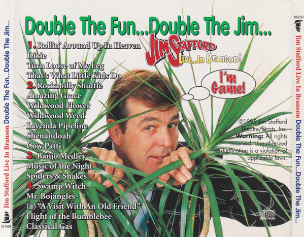 Jim Stafford : Live...In Branson! (Double The Fun...Double The Jim...) (CD)