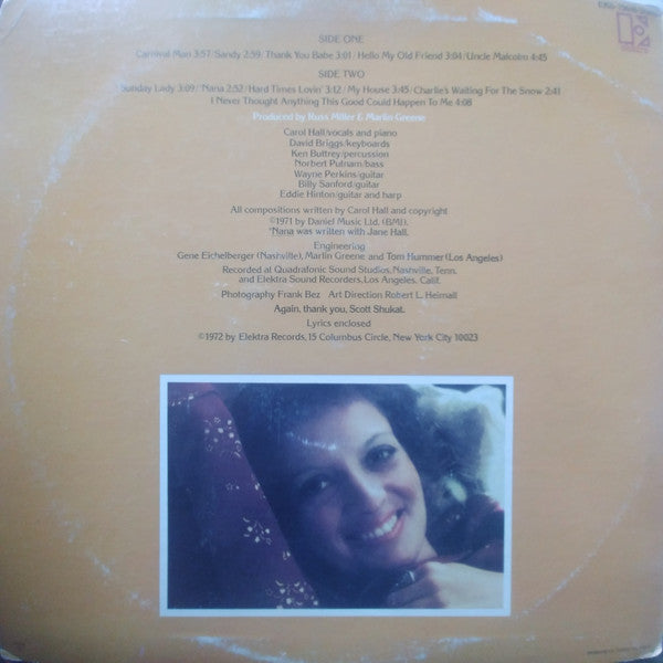 Carol Hall (4) : Beads And Feathers (LP, Album)