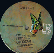 Carol Hall (4) : Beads And Feathers (LP, Album)