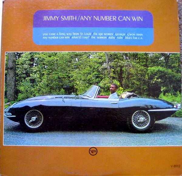 Jimmy Smith : Any Number Can Win (LP, Album, Mono, Gat)