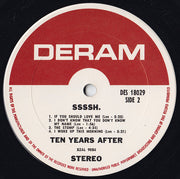 Ten Years After : Ssssh. (LP, Album, Gat)