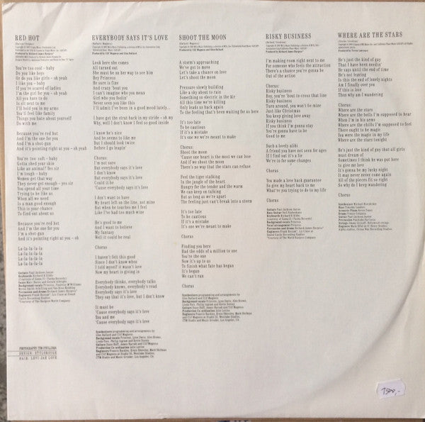 Princess : All For Love (LP, Album, 49)