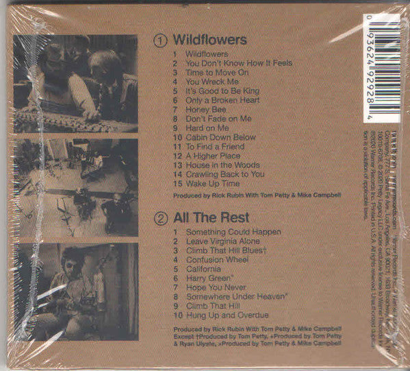 Tom Petty : Wildflowers & All The Rest (2xCD, Album, RM)