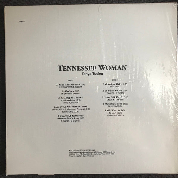 Tanya Tucker : Tennessee Woman (LP, Album, Club)
