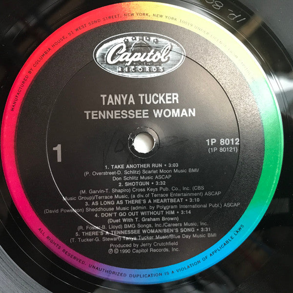 Tanya Tucker : Tennessee Woman (LP, Album, Club)