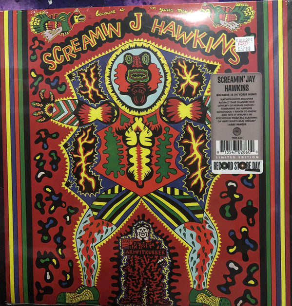 Screamin' Jay Hawkins : Because Is In Your Mind (LP, Album, RSD, RE, 180)