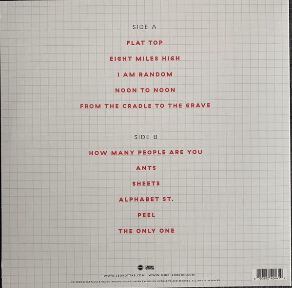 Leo Kottke, Mike Gordon : Noon (LP, Album, Ltd, Red)