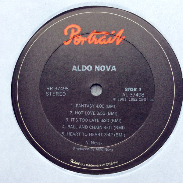 Aldo Nova : Aldo Nova (LP, Album, Ter)