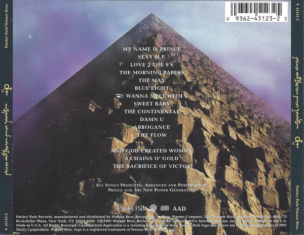 Prince And The New Power Generation : Love Symbol (CD, Album, Cle)