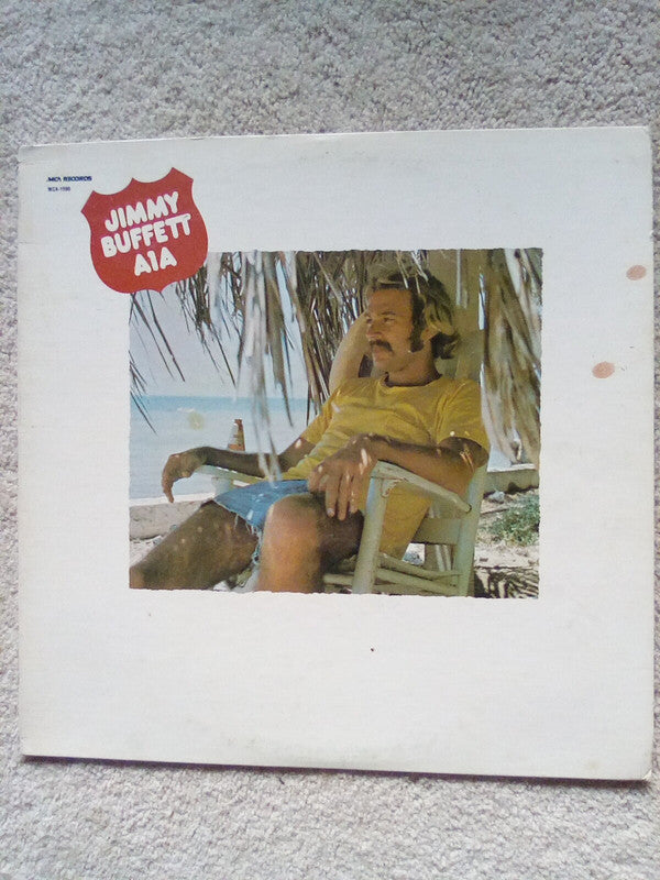 Jimmy Buffett : A1A (LP, RE, Pin)