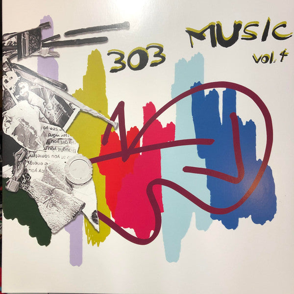 Various : 303 Music Vol. 4 (LP, Album, Comp, Club, Ltd, Gre)