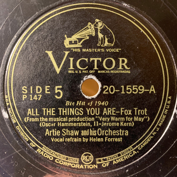 Various : Smoke Rings (4xShellac, 10", Album, Comp, Cam)