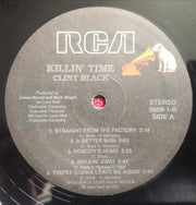 Clint Black : Killin' Time (LP, Album, Pre)
