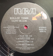 Clint Black : Killin' Time (LP, Album, Pre)