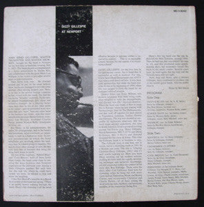 Dizzy Gillespie : At Newport (LP, Album, Mono)