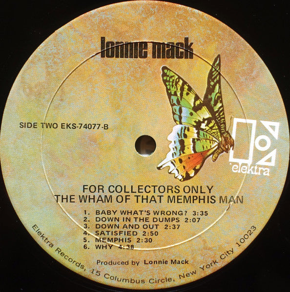 Lonnie Mack : The Wham Of That Memphis Man (For Collectors Only) (LP, Album, RE, Mon)