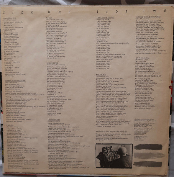 The Police : Synchronicity (LP, Album, (Re)