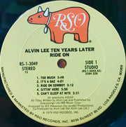 Alvin Lee & Ten Years Later : Ride On (LP, Album, Ter)