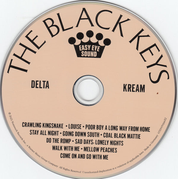 The Black Keys : Delta Kream (CD, Album)