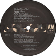 Iggy Pop : Blah-Blah-Blah (LP, Album, Ele)