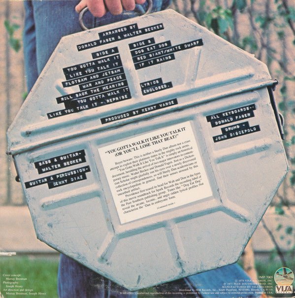 The Original Soundtrack* : You Gotta Walk It Like You Talk It (Or You'll Lose That Beat) (LP, Album, RE)