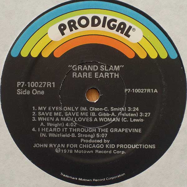 Rare Earth : Grand Slam (LP, Album)