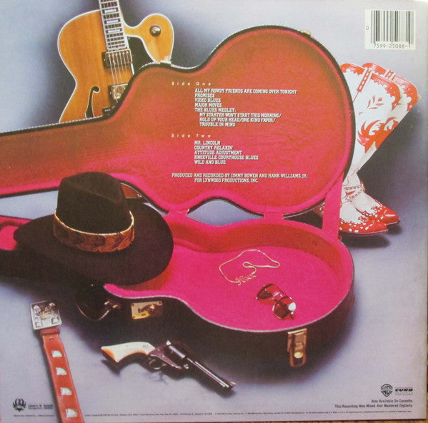 Hank Williams Jr. : Major Moves (LP, Album)