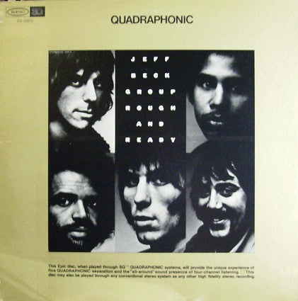 Buy Jeff Beck Group : Rough And Ready (LP, Album, Quad, Ter