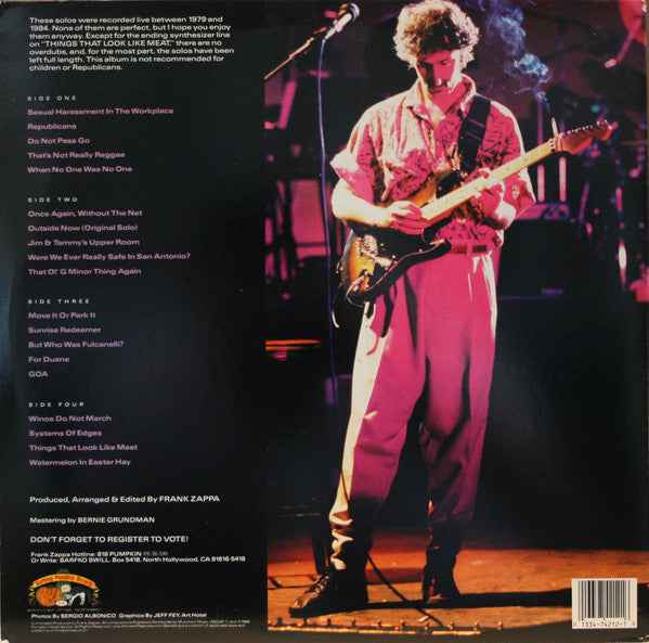 Frank Zappa : Guitar (2xLP, Album, Spe)