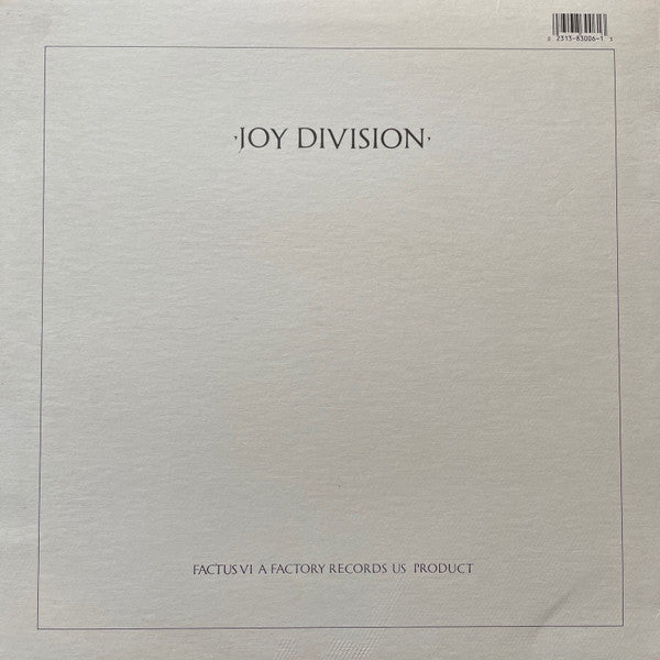 Joy Division : Closer (LP, Album, RE)