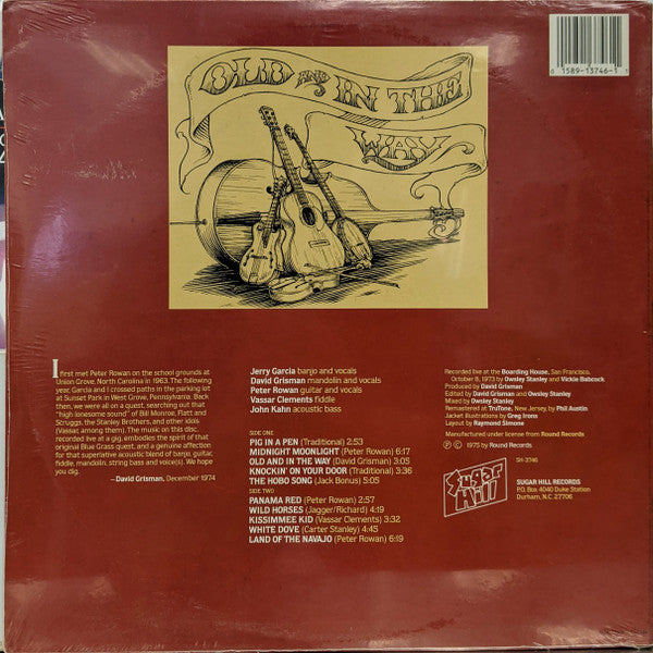 Old & In The Way : Old And In The Way (LP, Album, RE, RM)