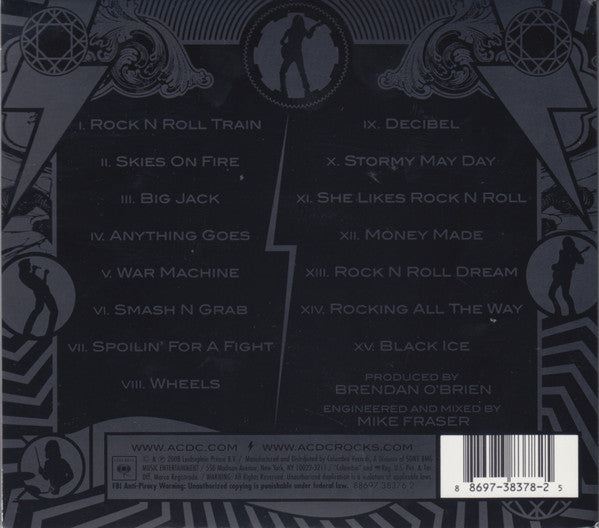 AC/DC : Black Ice (CD, Album, Ltd, Yel)