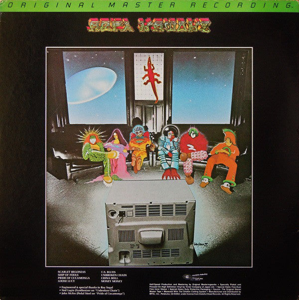 The Grateful Dead : From The Mars Hotel (LP, Album, RE)