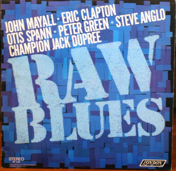 Various : Raw Blues (LP, Comp, RP, Pre)