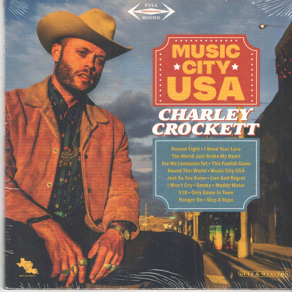 Charley Crockett : Music City USA (CD, Album)