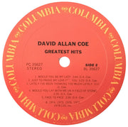 David Allan Coe : Greatest Hits (LP, Comp, RE, Car)
