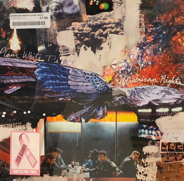 Plain White T's : American Nights (LP, Album, Ltd, RE, Pin)