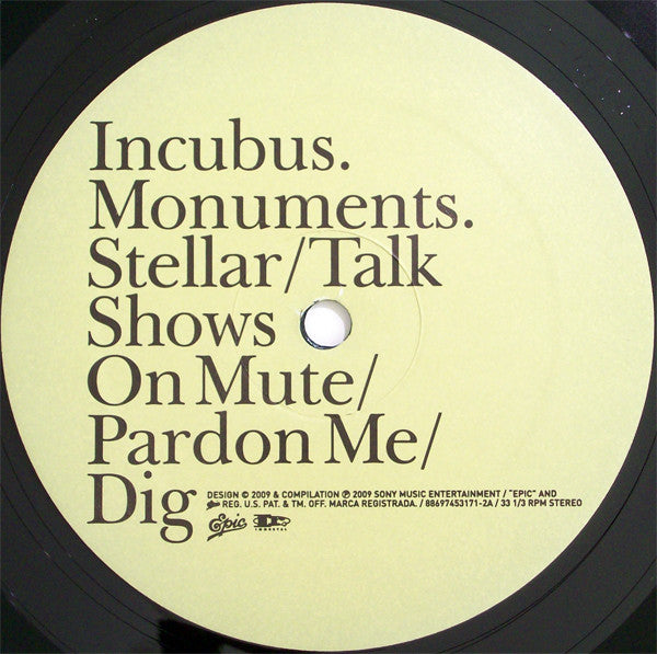 Incubus (2) : Monuments And Melodies (4xLP, Comp)
