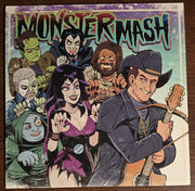 Joe Bob & The Lone Stars : Monster Mash / Zombie Jamboree (7", EP, Mon)