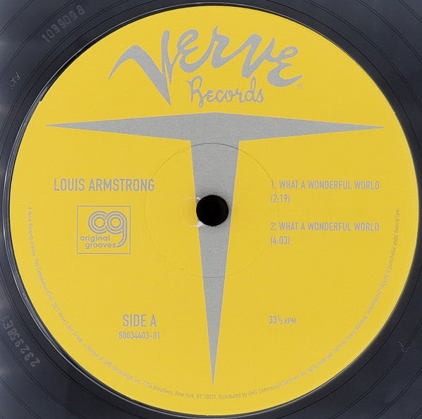 Louis Armstrong : A Gift To Pops (12", Maxi, RSD, Ltd)